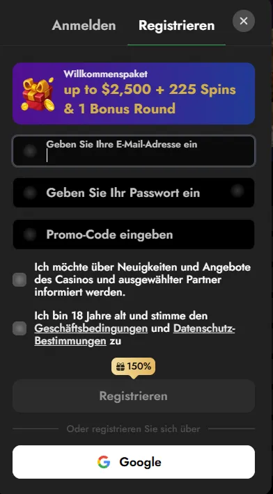 Aktivierung des Willkommensbonus ohne Bonus-Code Aktivierung des Willkommensbonus ohne Bonus-Code